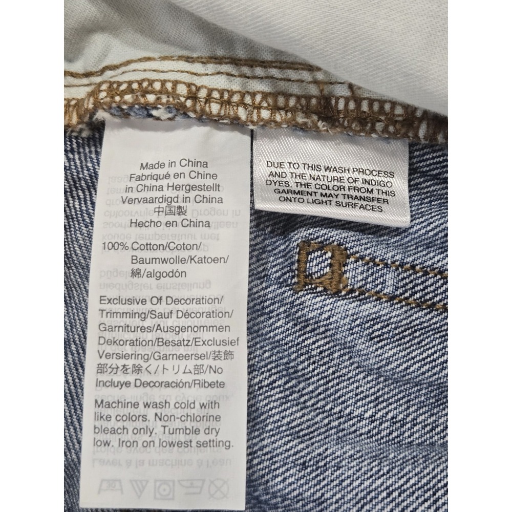 Madewell The Dadjean Women's 27 High Rise 100% Cotton Jeans NWOT - Picture 12 of 15